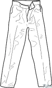 trousers Coloring Pages To Print